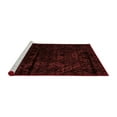 thumbnail image 2 of Ahgly Company Machine Washable Indoor Rectangle Abstract Red Modern Area Rugs, 8' x 10', 2 of 4