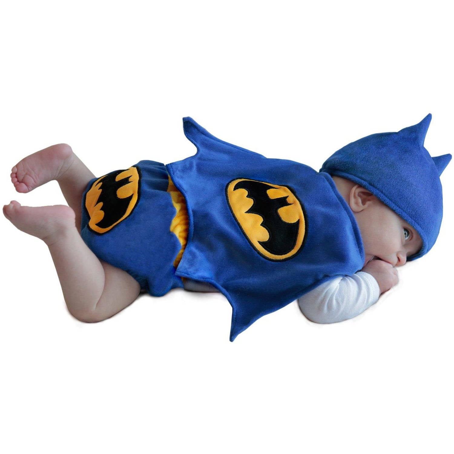 Child Boy 0-6 Months DC SUPER HERO BATMAN  Halloween Costume Dress Up 