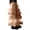Khaki, variant on Womens Tiered Skirts Mesh Ruffle A Line High Waisted Fairy Style Autumn Winter Mid Skater Skirts Elastic Waist Daily Casual Winter Wear