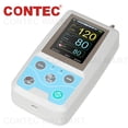 thumbnail image 2 of CONTEC ABPM50 Handheld 24hours Ambulatory Blood Pressure Monitor with PC Software for Continuous Monitoring NIBP USB Port with Three Cuffs, 2 of 6