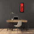 thumbnail image 4 of Laly 11x24 Black Modern Framed Museum Art Print Titled - eclat, 4 of 5