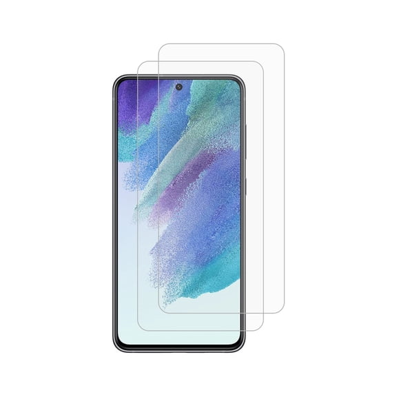 PAPAUTOP [2 Pcs] HD Clear Anti-Scratch Easy Installation Tempered Glass Screen Protector for Samsung Galaxy S21 FE