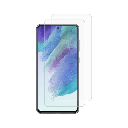PAPAUTOP [2 Pcs] HD Clear Anti-Scratch Easy Installation Tempered Glass Screen Protector for Samsung Galaxy S21 FE