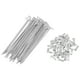 thumbnail image 1 of 36 Set de Radios de Bicicleta 12G 104mm Radios de Rueda de Bicicleta Acero Galvanizado Tono Plateado, 1 of 7