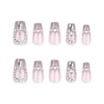 thumbnail image 2 of Fiudx Artículos en oferta con ofertas flash Nuevas uñas Frances brillantes con diamantes para usar Purely Desire Advanced Whitening Mystery Manicura Nails and Gule 1 ml, 2 of 7