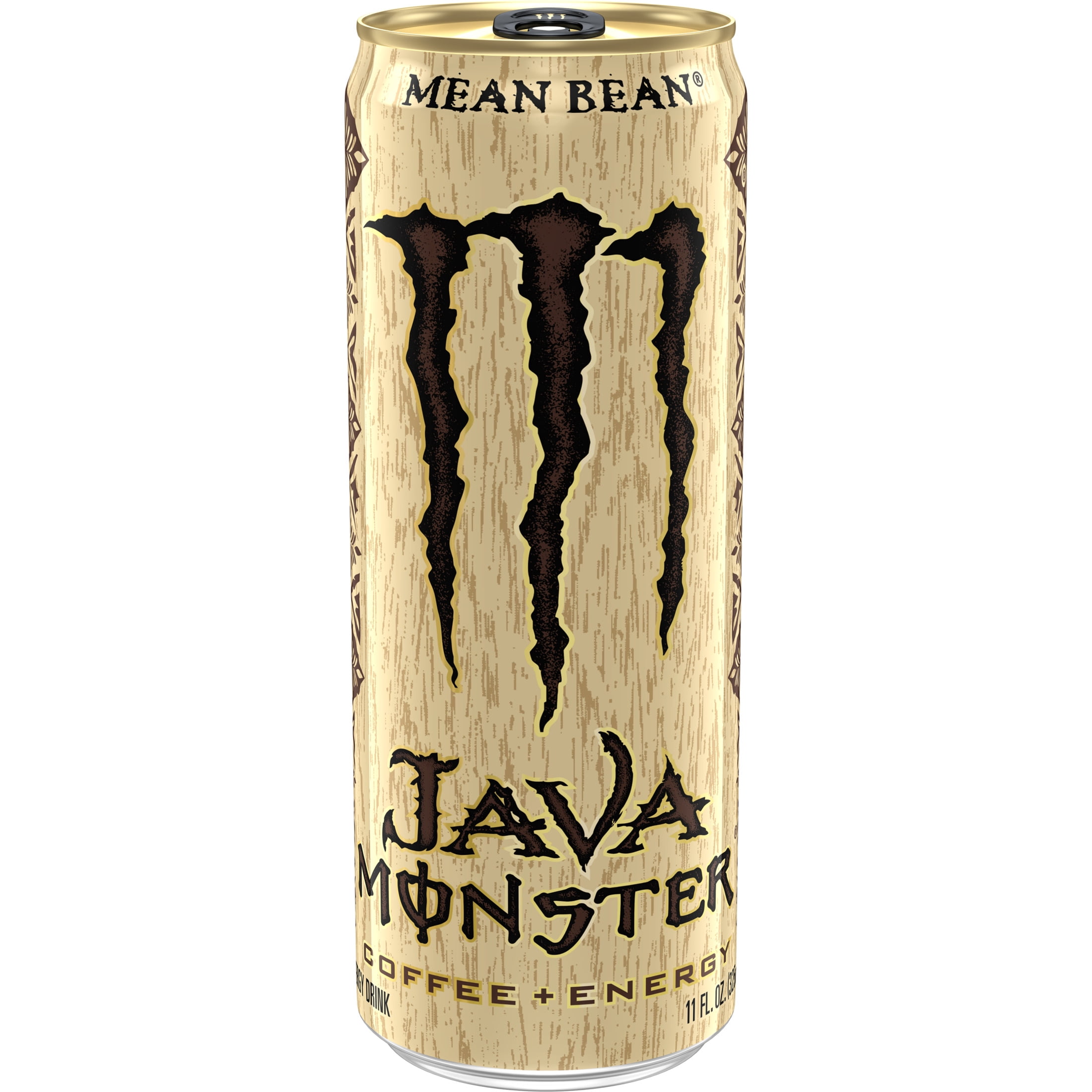 Monster Energy Java, Mean Bean, Energy + Coffee, Energy Drink, 6 Pack - 11 Fl Oz