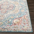 thumbnail image 4 of BoutiqueRugs Sharnbrook Traditional Area Rug - Navy, SkyBlue, Dark Pink - 18" x 18" Sample, 4 of 9