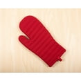 thumbnail image 3 of (2 pack) Mainstays Cotton Oven Mitt, 7 in x 12.5 in, Red, 3 of 6