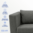 thumbnail image 4 of LASE Muebles Sala Roma Sofá con Otomán Adaptable con Cojines Oxford, 4 of 6