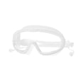 thumbnail image 1 of Gafas de natación de montura grande, impermeables y antivaho, de alta definición, para hombres y mujeres, color blanco, 1 of 5