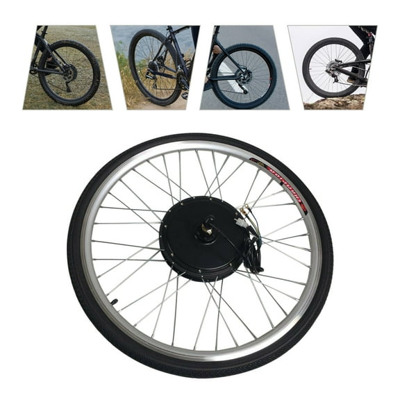 High-performance Electric Bike Conversion Kit with 1000W Motor, PAS, LCD Display, 330lbs Load Capacity for Front and Rear Wheel Use