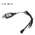 thumbnail image 1 of 6.4v / 7.4v Cargador de batería de iones de litio Sm-3p Rc Juguetes Juguete de control remoto Sm3p Cargador USB portátil Afortunado Sencillez, 1 of 3