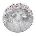 thumbnail image 3 of Christmas Theme Table Cover 3D Print Waterproof Tablecloth Round Dia 47" A A, 3 of 6