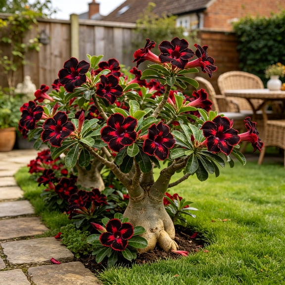Desert Rose, Low Maintenance - Ideal for Beds Borders, Plant Pots & Planters