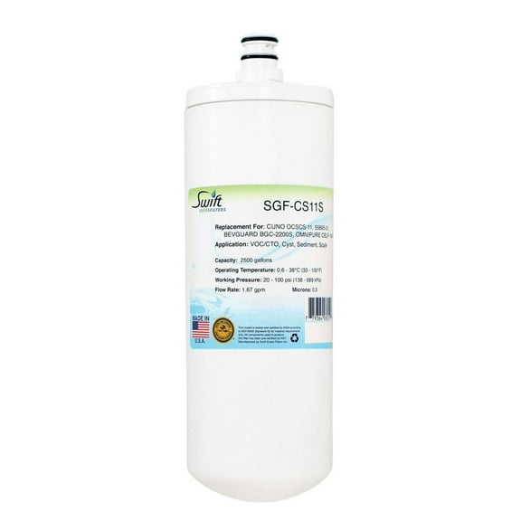 Swift Green Filters SGF-CS11S OEM Replacement for 3M Cuno CS-11.