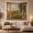 Country Meadow, variant on Open Arched Window with Cottage Garden and Rolling Fields, Romantic Cottagecore for Garden Lovers, Floral Wall Art Decor, Housewarming Gift, Tapestry Wall Hanging for Bedroom and Living Room