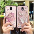thumbnail image 2 of LYM-Phone Case For Nokia C100, Shockproof Anti-knock Dirt-resistant Protective Back Cover Cute Phone Pouch flower Full wrap Fashion Design Oil Painting Soft case Graffiti Silicone TPU, 2 of 9