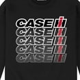 thumbnail image 3 of Case IH Logo Repeat Fade - Men's Crew Neck Fleece Pullover, 3 of 6
