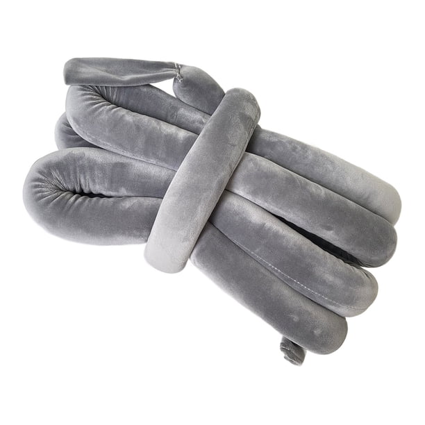 Ganfancp Valla Anticolisión para Bebés Bolsa Blanda Diy Valla de Cama con Nudos Multiforme y Enrollable Ofertas Del Día Cubrecama Envolvente Multi-Estilo*1Ud.