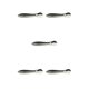 thumbnail image 1 of Toystoory 10 piezas de señuelos de pesca falsos elásticos de agua dulce cebo artificial atracción reutilizable Swimbaits aparejos portátiles tipo 9 Tapez 9 5piezas, 1 of 6