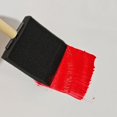 thumbnail image 3 of Juego de 4 brochas planas y flexibles de espuma de poliéster con punta biselada y mangos de madera, Ideal para aplicar pintura, pinturas a base de aceite y tintes, 3 of 5