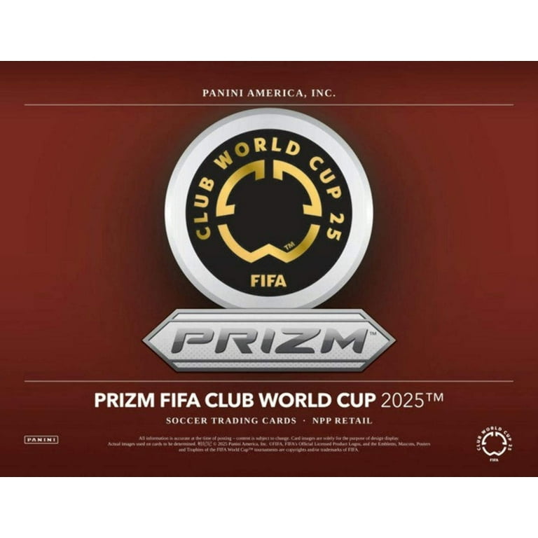 Panini 2025 Prizm FIFA World Cup Soccer Blaster Box, Numbered