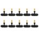 thumbnail image 1 of Lot de 10 buses d'arrosage pour tuyau d'arrosage de 8/11 pouces, 1 of 4