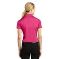 thumbnail image 2 of Sport-Tek Polo (LST660) Pink Raspberry Heather, M, 2 of 2