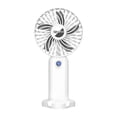 thumbnail image 1 of Ventilador Portátil, Ventilador De Mano Recargable Por USB Para Acampar, Oficina, Interior Y Exterior, 1 of 9