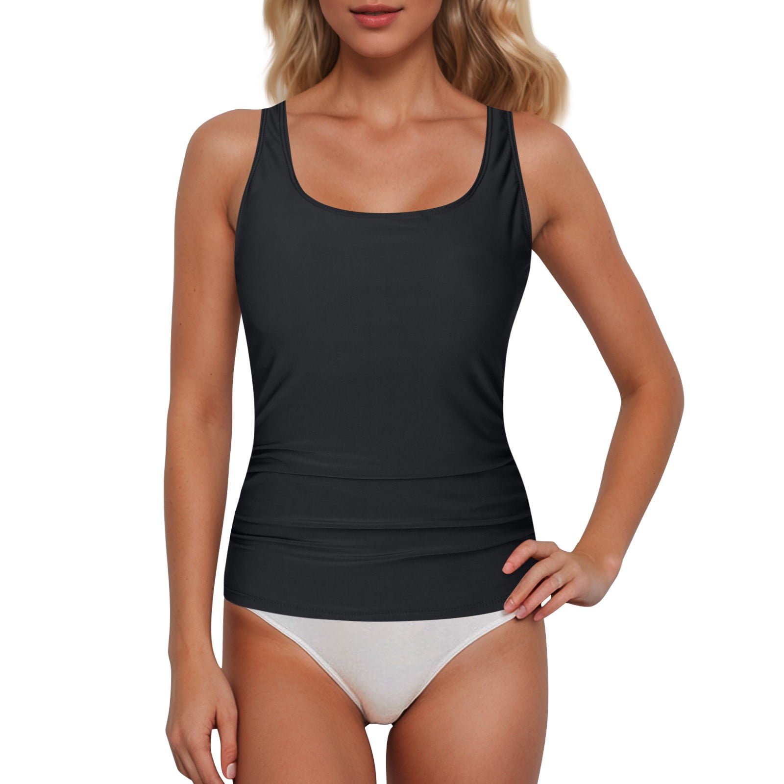 Women Lace Up Swimwear Ladies Bathing Suit Tops Underwire Full