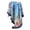 Blue, variant on Vintage Jacquard Paisley Pashmina Shawl Wrap Scarf, Square Pure Mulberry Silk Scarf -35'' x 35''- Lightweight Neckerchief Multi Color Decoration Headscarf