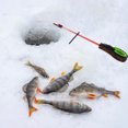 thumbnail image 4 of [Con Vídeo] Caña Pescar en Hielo Plástico Caña Extraíble Y Repuesto Caña Pescar Con Señuelo Ligeramente Mini Portátil, 4 of 9