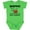 Apple Green, variant on Bagpipe Player Funny Music Joke Boys or Girls Baby Bodysuit