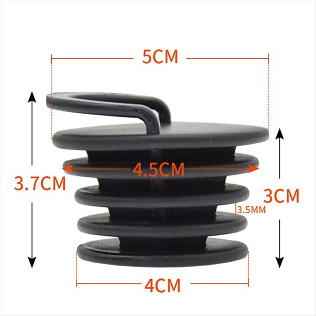 4 Piezas de Piezas de Rafting para Kayak de Marino, Tapón de Imbornal, Tapones para Agujeros, Tapones para Agujeros de Drenaje