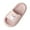 Pink, variant on adviicd Kids Slides Slipper Anti Slip Open Toe Summer Beach Slippers for Boys Girls Soft and Comfy (Brown,12)