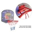 thumbnail image 3 of Indoor Children Mini Basketball System Backboard Hoop Kit Door Wall Mounted Kids Toy Set, 3 of 9