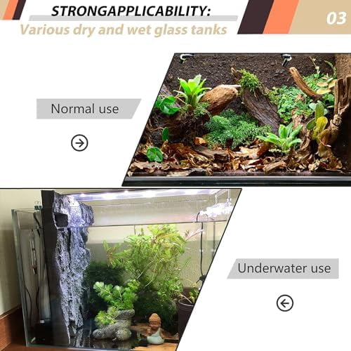 17.7x11.8in Rock Terrarium Background,3D Reptile Tank Background Board,Amphibian Stereo Backdrop Wall,Lizard Snake Gecko Spider Turtle Fish pet silo Background Decorative Panel(Brown)