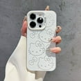 thumbnail image 4 of Sanrio-funda de teléfono con cabeza de Hello Kitty, carcasa trasera anticaída para iPhone 16, 15, 14, 13, 12, 11, ProMax, 78Plus, XR, XSMAX, MINI Y2K, 4 of 4