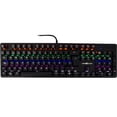 thumbnail image 1 of Teclado Gamer Mecanico Switch Rojo Multicolor GameFactor KBG400, 1 of 6