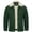 Green, variant on Men's Winter Thick Corduroy Jacket Warm Sherpa Lined Trucker Casual Cargo Work Fleece Coat with 5 Pockets Brown XL