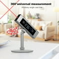 thumbnail image 3 of Riwcyla Digital Angle Finder, Rechargable Digital Angle Gauge, Wood Working Tools and Assecories, Cube Inclinometer with Backlight, Fast & Precise Multifunctional Measuring Device (Dual ), 3 of 6