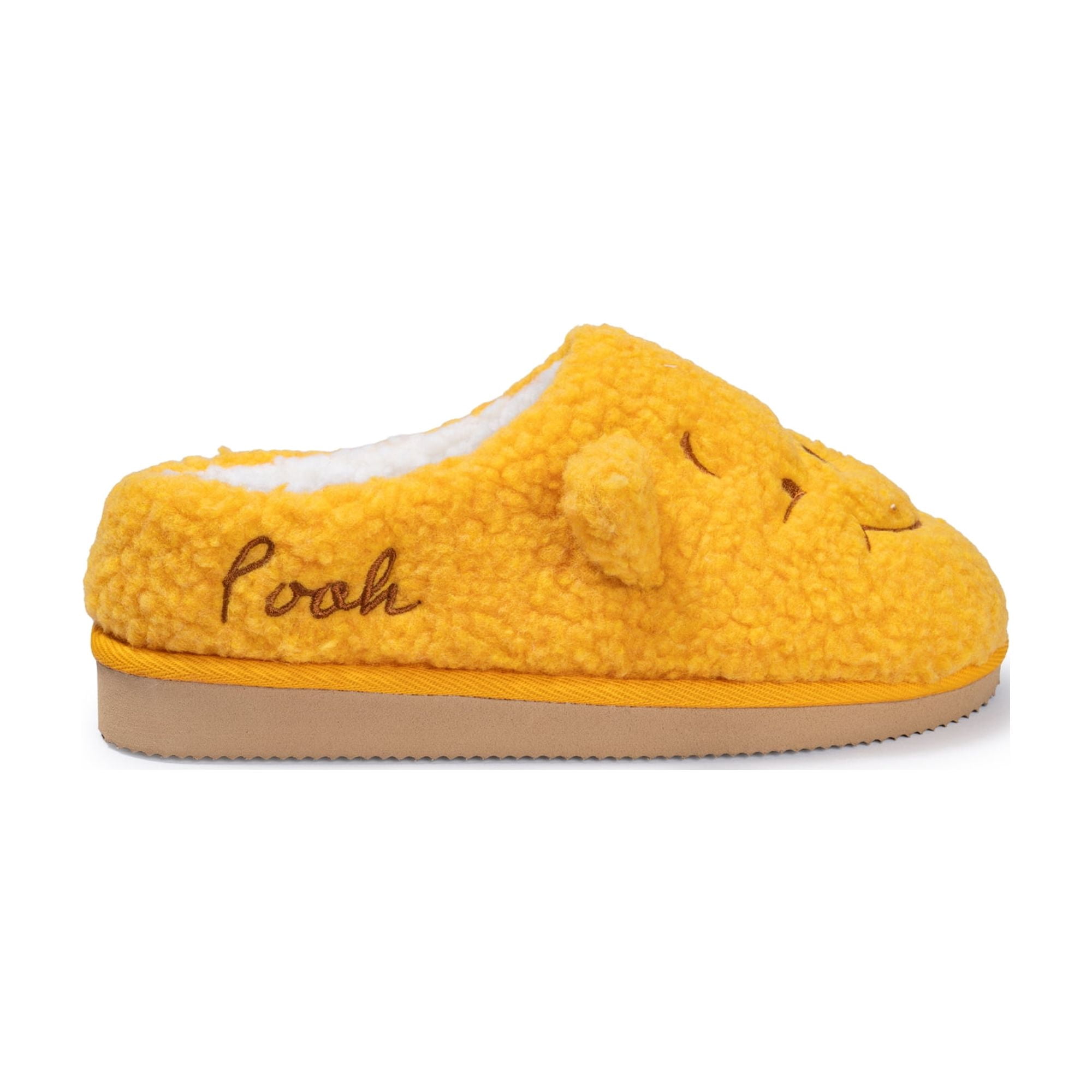 Ladies Winnie The Pooh 3D Ear Clog Slipper