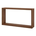 thumbnail image 5 of Pemberly Row Modern Farmhouse 55" Satin Walnut MDF Console Table, 5 of 8
