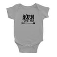 thumbnail image 2 of Baby Twins Bodysuit Outfit Born Together Friends Forever Cute Twins Baby Clothes (Gray, 0-3M), 2 of 5