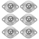 thumbnail image 2 of Rodamiento de bolas para muebles, rodamiento de transferencia giratorio, rueda para electrodomésticos pequeños, 6 uds., 2 of 5