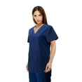 thumbnail image 4 of JEFFRICO Scrubs for Women V-Neck Scrub Tops Lightweight Short Sleeve 2 Pocket Scrubs, 4 of 9
