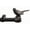 Oil-Rubbed Bronze, variant on 1" Single Curtain Rod Set, Adjustable 48-84 Inches, Bird Finials, Renaissance Gold