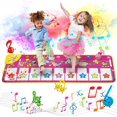thumbnail image 1 of Tapete de piano de juguete, tapete de baile, teclado de piano, tapete de piano, tapetes de música, alfombra musical táctil para bebés, regalo para niños y niñas, 100*36 cm Adepaton LN-2302, 1 of 7