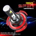 thumbnail image 3 of Led Spotlight Kit 12000lm 9008 H13 For Ford F150 2004-2014, 3 of 10