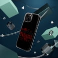 thumbnail image 4 of DistinctInk Clear Hybrid Case for Apple iPhone 15 Pro (6.1" Screen) - No Forgiveness For Lies - Raised Bezel Screen Guard, 4 of 9